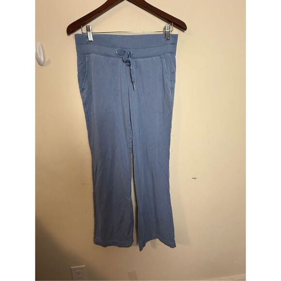 Athleta Balance Comfy, Tencel, Lyocell, Cotton, Modal, women's Flare Pant, M Cot - Picture 1 of 4